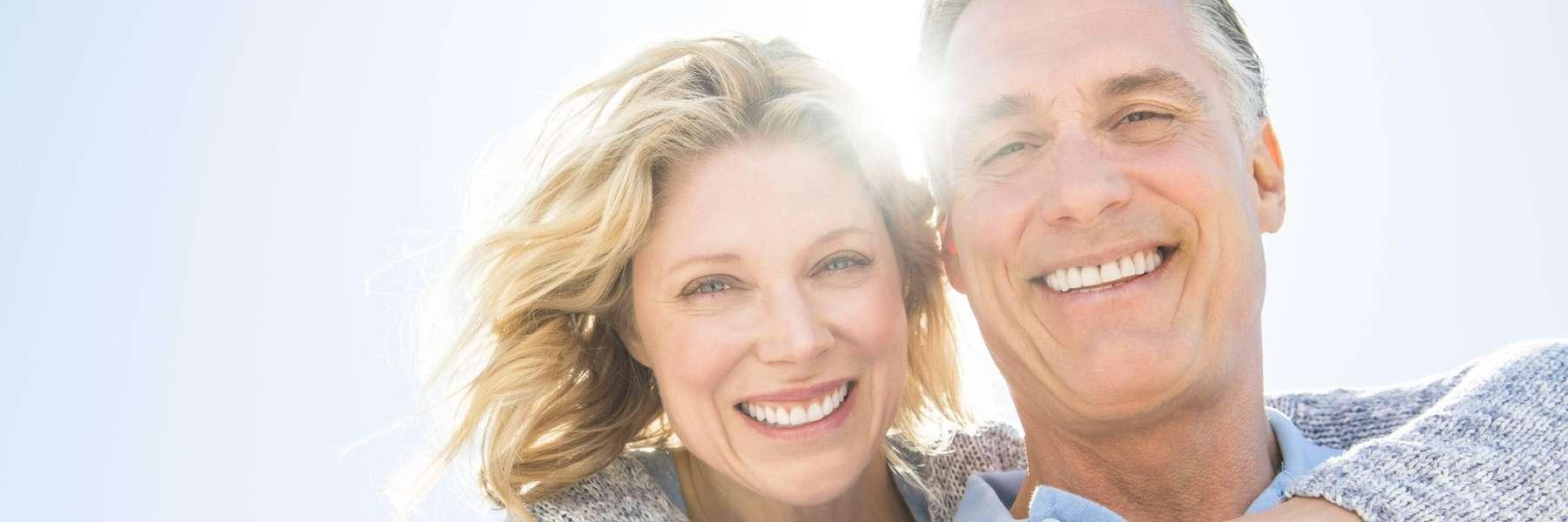  dental crowns Middletown | couple smiling